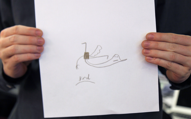 Illustration for article titled We Asked 12 Vegetarians To Draw A Picture Of A Turkey And This Is What They Came Up With